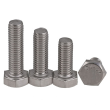 Hot Sale Stainless Steel SS304 SS316 Hex Head Cap Bolt DIN933/DIN931